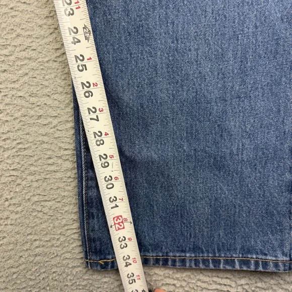 Levis 517 Jeans Mens 40x34 Blue Bootcut Denim Medium Wash Classic Fit **38x34** - Picture 9 of 16